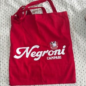Negroni Campari Red Tote Bag